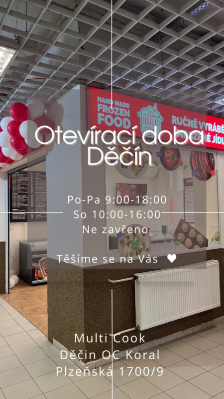 MULTI COOK - ručně vyráběné mražené jídlo