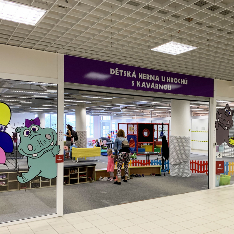 Dětská herna U hrochů s kavárnou